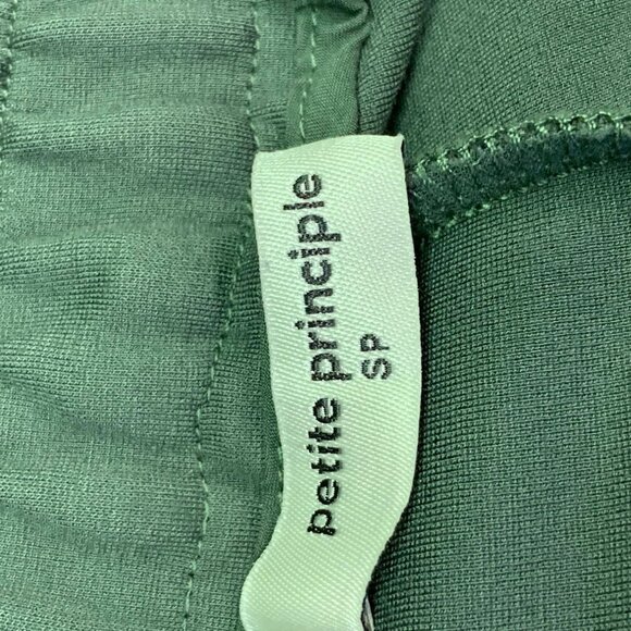 Petite Principle Women's Petite High Waisted Wide Leg Pull On Pants Size SP - Picture 6 of 14